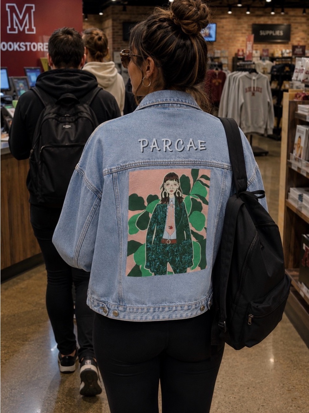Light Blue Oversized Denim Jacket - Classic Women’s Jean Coat
